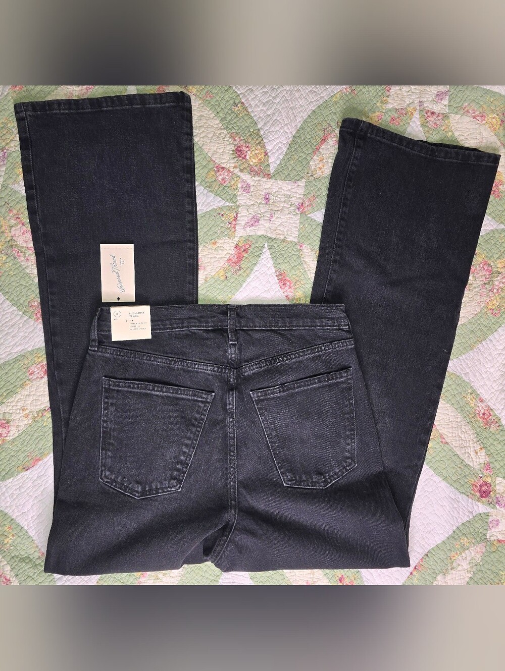 Womens Jeans Flare 8R High Rise